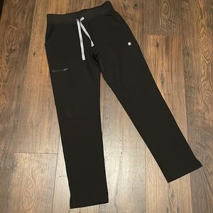 FIGS TECHNICAL COLLECTION BLACK NURSING PANTS SIZE XS